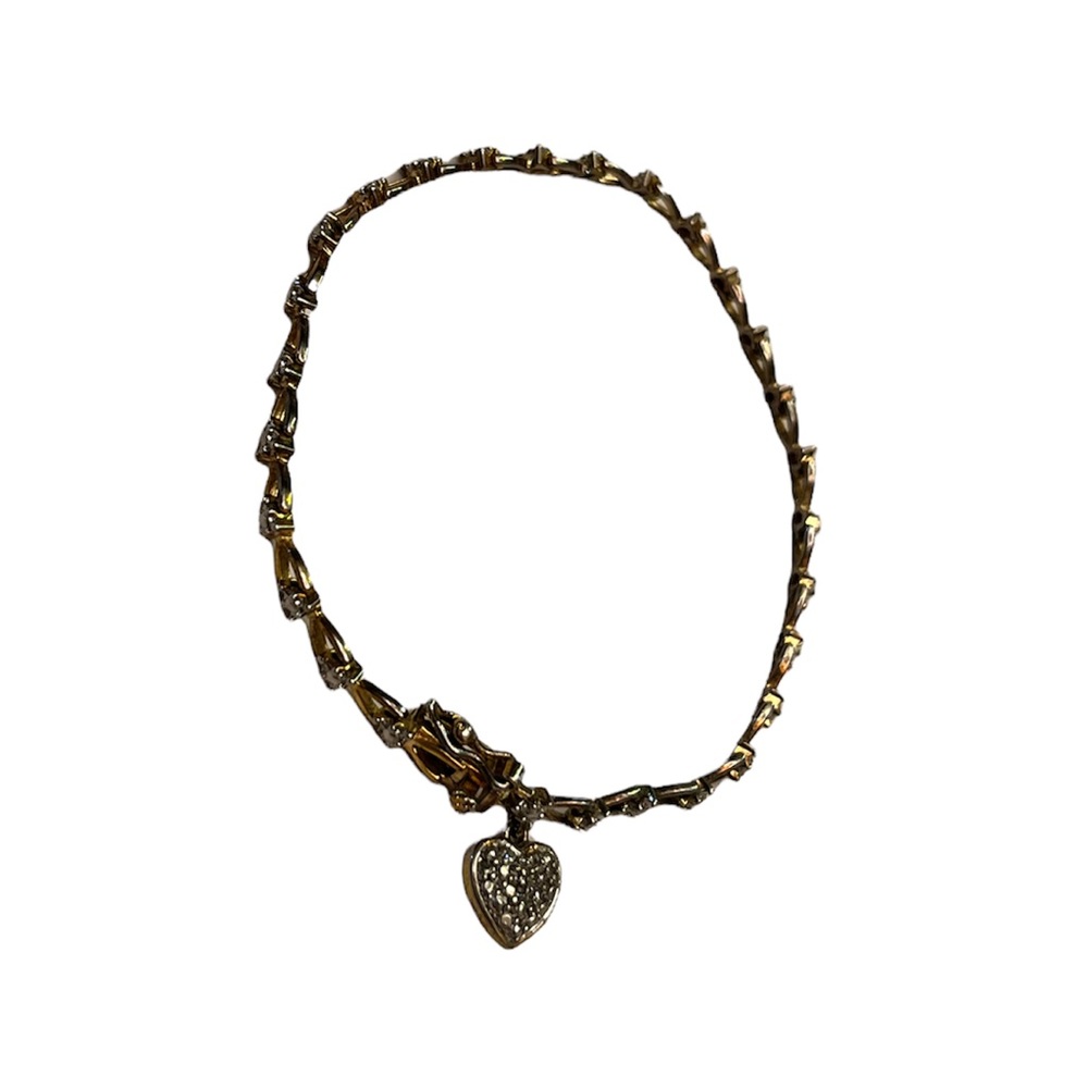 RSE Sterling Silver Vermeil Gold Tone Bracelet